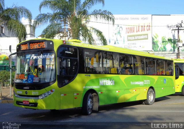 Viação Pendotiba 2.1.173 na cidade de Niterói, Rio de Janeiro, Brasil, por Lucas Lima. ID da foto: 3903431.