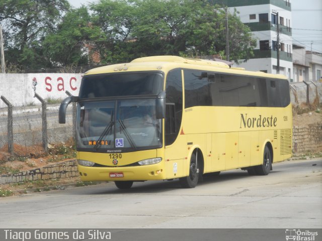 Viação Nordeste 8090 na cidade de Natal, Rio Grande do Norte, Brasil, por Tiago Gomes da Silva. Número da foto: #3902636.