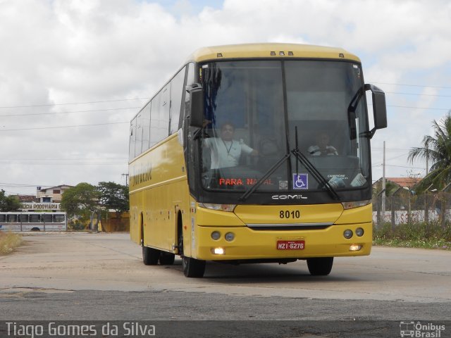Viação Nordeste 8010 na cidade de Natal, Rio Grande do Norte, Brasil, por Tiago Gomes da Silva. Número da foto: #3902640.
