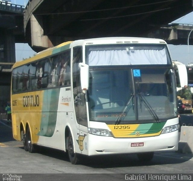 Empresa Gontijo de Transportes 12295 na cidade de Rio de Janeiro, Rio de Janeiro, Brasil, por Gabriel Henrique Lima. ID da foto: 3902486.