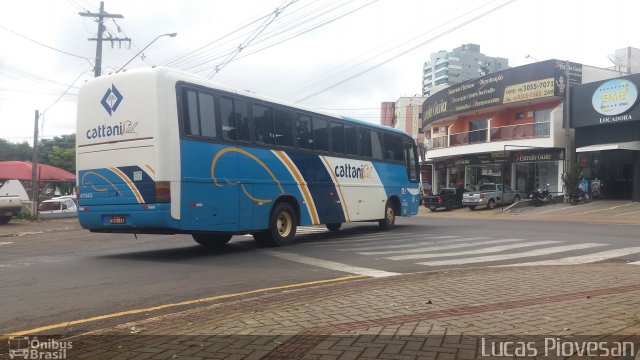 Cattani Sul Transportes e Turismo 41543 na cidade de Francisco Beltrão, Paraná, Brasil, por Lucas Piovesan. ID da foto: 3902370.