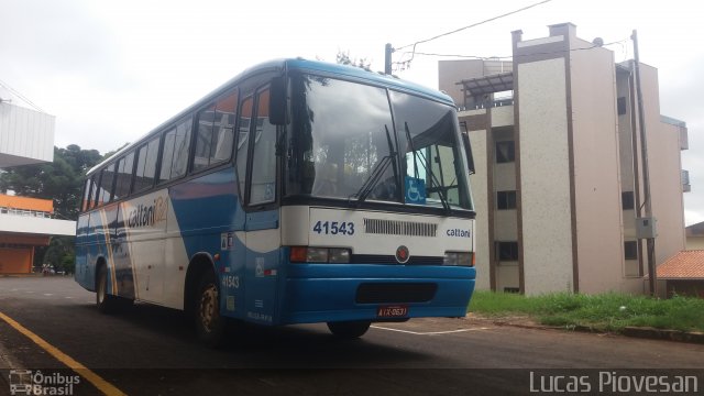 Cattani Sul Transportes e Turismo 41543 na cidade de Francisco Beltrão, Paraná, Brasil, por Lucas Piovesan. ID da foto: 3902368.