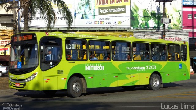 Santo Antônio Transportes Niterói 2.2.074 na cidade de Niterói, Rio de Janeiro, Brasil, por Lucas Lima. Número da foto: #3903419.