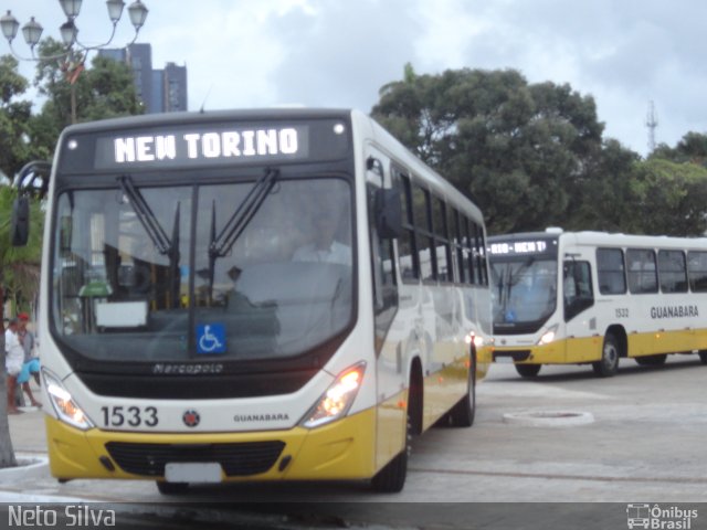 Transportes Guanabara 1533 na cidade de Natal, Rio Grande do Norte, Brasil, por Neto Silva. Número da foto: #3905784.