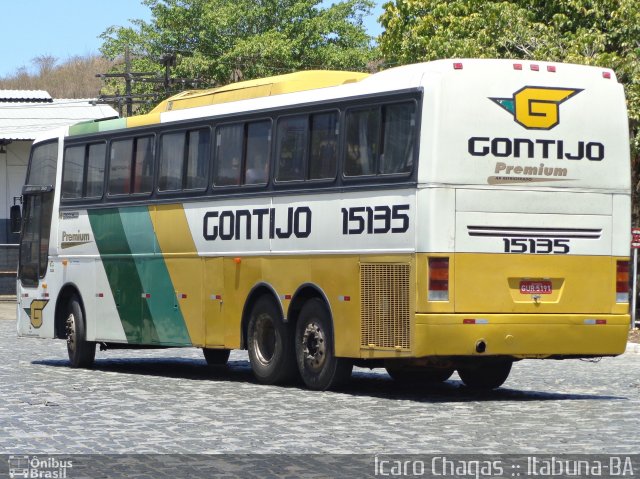Empresa Gontijo de Transportes 15135 na cidade de Itabuna, Bahia, Brasil, por Ícaro Chagas. Número da foto: #3904757.