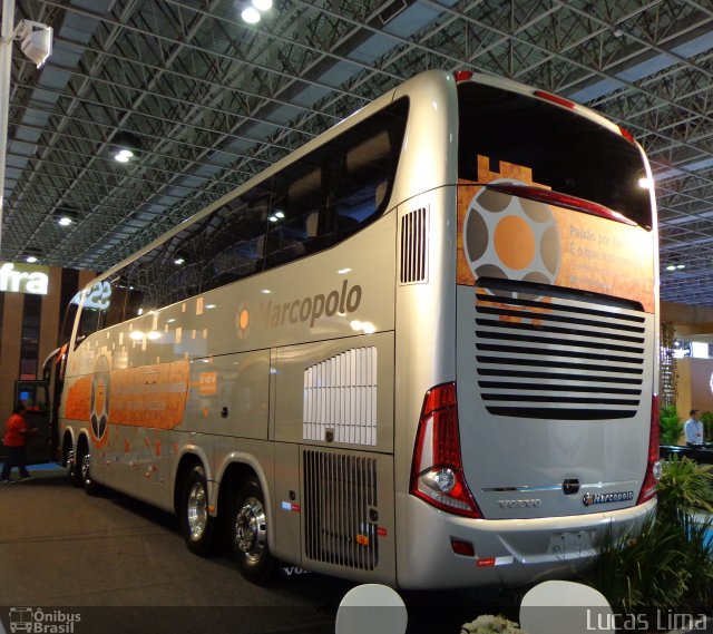 Marcopolo  na cidade de Rio de Janeiro, Rio de Janeiro, Brasil, por Lucas Lima. Número da foto: #3905314.