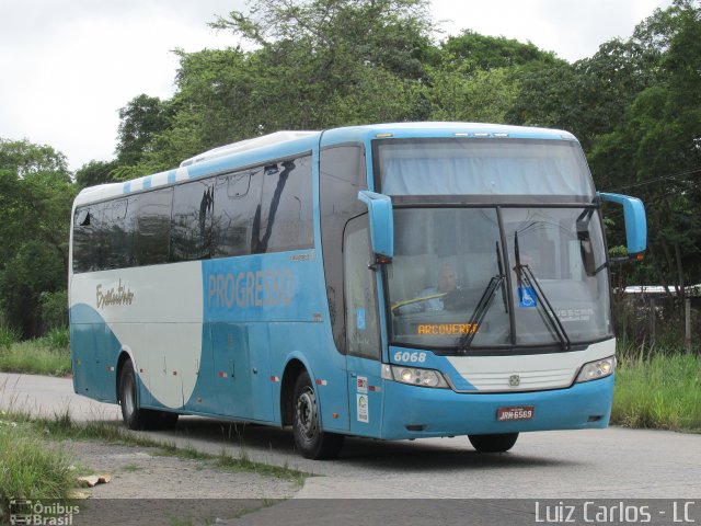 Auto Viação Progresso 6068 na cidade de Recife, Pernambuco, Brasil, por Luiz Carlos de Santana. ID da foto: 3904940.