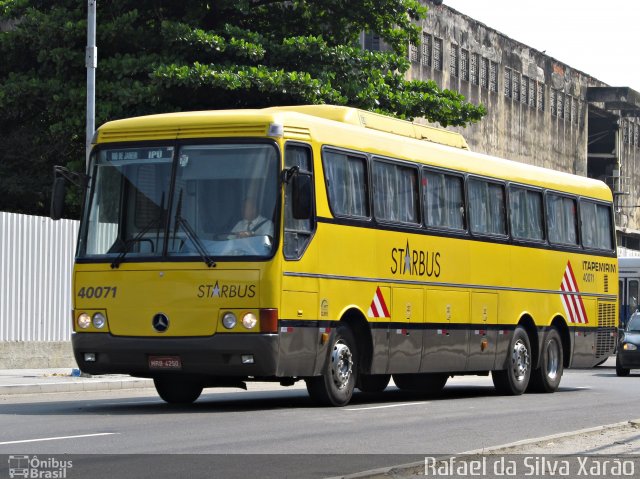 Viação Itapemirim 40071 na cidade de Rio de Janeiro, Rio de Janeiro, Brasil, por Rafael da Silva Xarão. ID da foto: 3905947.