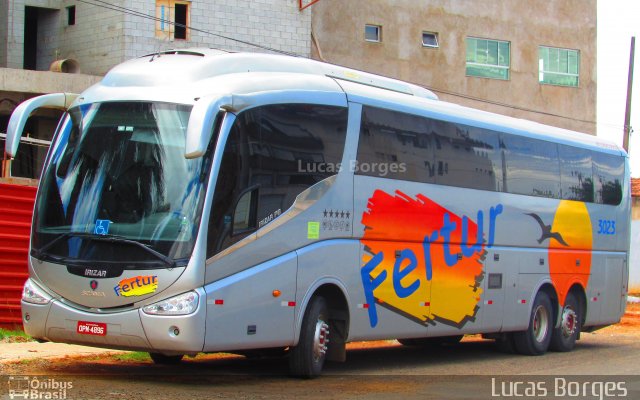 Fertur Turismo 3023 na cidade de Araxá, Minas Gerais, Brasil, por Lucas Borges . ID da foto: 3904085.