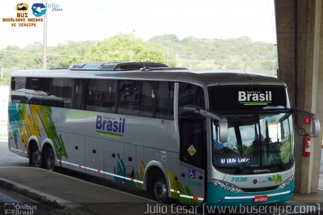 Trans Brasil > TCB - Transporte Coletivo Brasil 7030 na cidade de Aracaju, Sergipe, Brasil, por Julio Cesar  Barbosa Martins. Número da foto: #3905922.