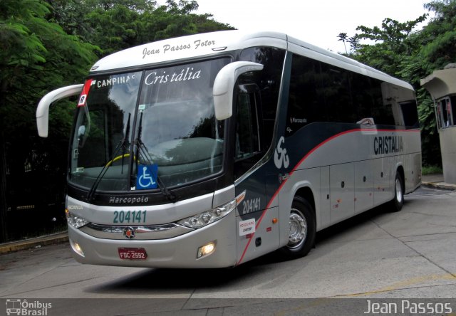 Expresso Cristália 204141 na cidade de São Paulo, São Paulo, Brasil, por Jean Passos. Número da foto: #3903742.