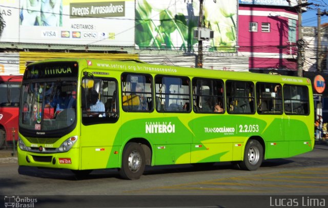 Santo Antônio Transportes Niterói 2.2.053 na cidade de Niterói, Rio de Janeiro, Brasil, por Lucas Lima. Número da foto: #3905190.
