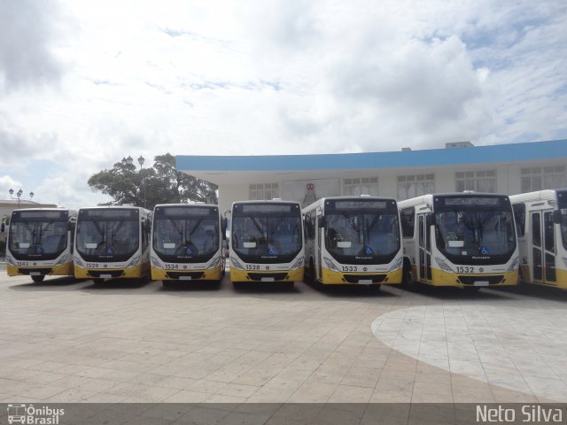 Transportes Guanabara 1528 na cidade de Natal, Rio Grande do Norte, Brasil, por Neto Silva. ID da foto: 3905358.