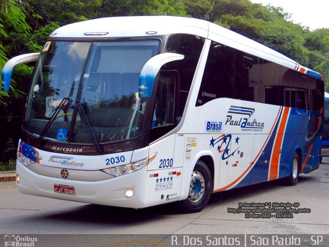 Paulandrea Transportes e Turismo 2030 na cidade de São Paulo, São Paulo, Brasil, por Rafael Santos. ID da foto: 3905012.