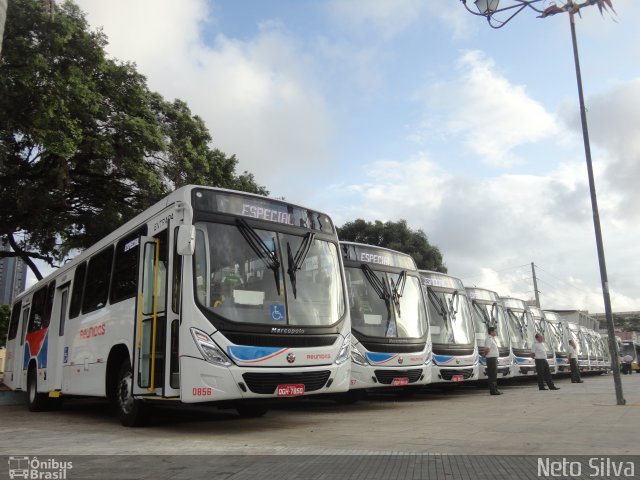 Reunidas Transportes Urbanos 0856 na cidade de Natal, Rio Grande do Norte, Brasil, por Neto Silva. Número da foto: #3905346.