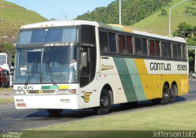 Empresa Gontijo de Transportes 15305 na cidade de Viana, Espírito Santo, Brasil, por J.  Luiz. ID da foto: 3904311.