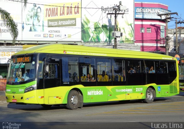 Viação Pendotiba 2.1.019 na cidade de Niterói, Rio de Janeiro, Brasil, por Lucas Lima. Número da foto: #3905159.