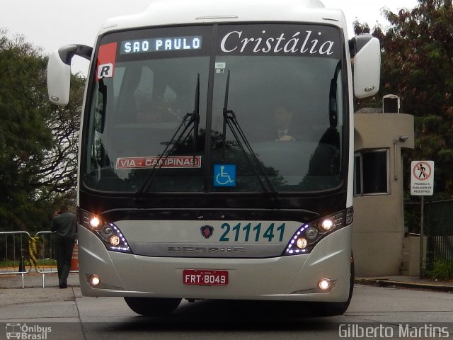 Expresso Cristália 211141 na cidade de São Paulo, São Paulo, Brasil, por Gilberto Martins. Número da foto: #3905457.