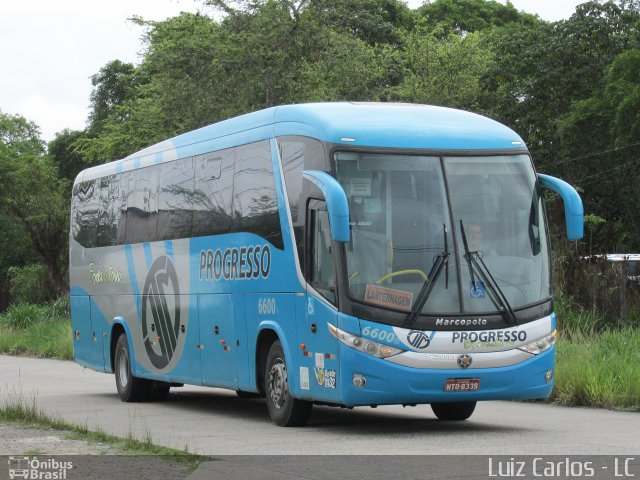 Auto Viação Progresso 6600 na cidade de Recife, Pernambuco, Brasil, por Luiz Carlos de Santana. Número da foto: #3904990.