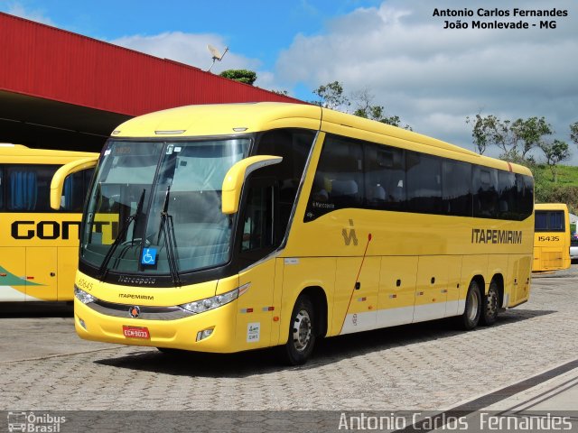 Viação Itapemirim 60645 na cidade de João Monlevade, Minas Gerais, Brasil, por Antonio Carlos Fernandes. Número da foto: #3903913.