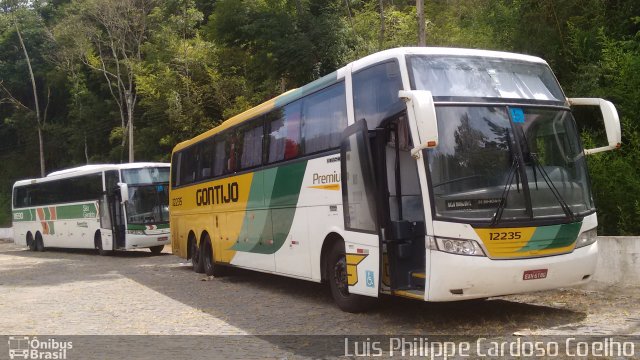 Empresa Gontijo de Transportes 12235 na cidade de Manhuaçu, Minas Gerais, Brasil, por Luis Philippe Cardoso Coelho. ID da foto: 3903746.