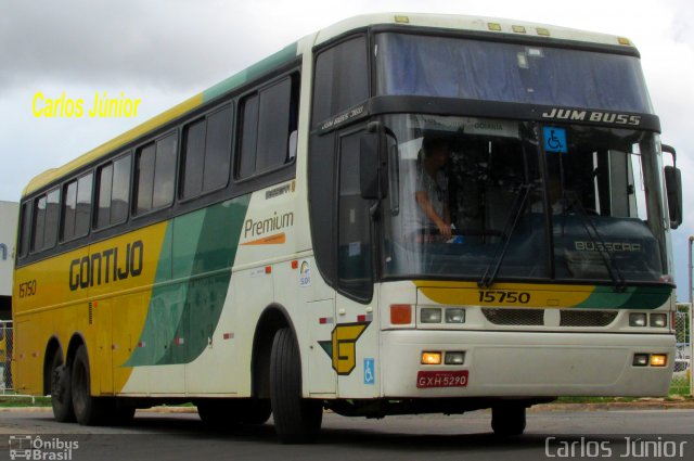 Empresa Gontijo de Transportes 15750 na cidade de Goiânia, Goiás, Brasil, por Carlos Júnior. Número da foto: #3904402.