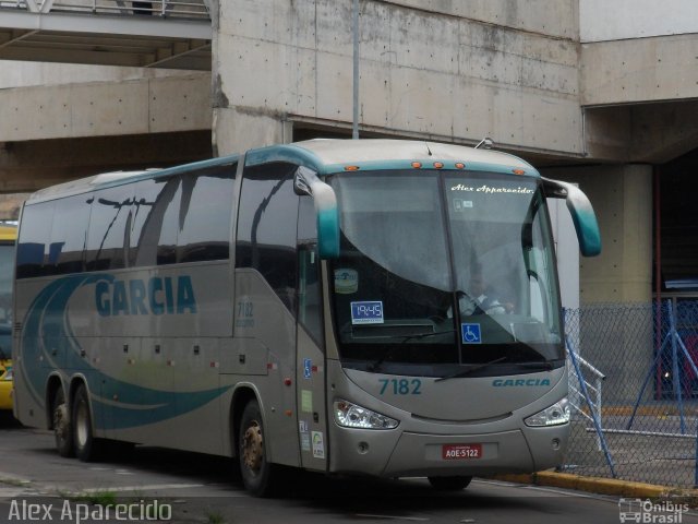 Viação Garcia 7182 na cidade de Campinas, São Paulo, Brasil, por Alex Aparecido. ID da foto: 3906029.