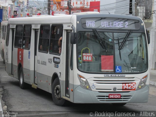 Real Alagoas de Viação 1429 na cidade de Maceió, Alagoas, Brasil, por Rodrigo Fonseca. Número da foto: #3907752.