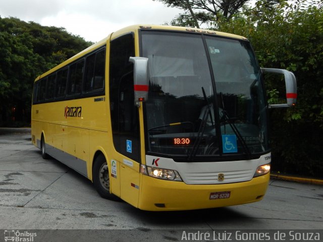 Kaissara - Viação Caiçara 15949 na cidade de São Paulo, São Paulo, Brasil, por André Luiz Gomes de Souza. ID da foto: 3907705.