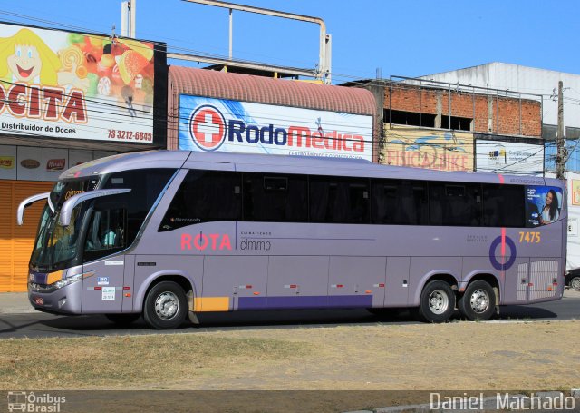 Rota Transportes Rodoviários 7475 na cidade de Itabuna, Bahia, Brasil, por Daniel  Machado. Número da foto: #3908442.