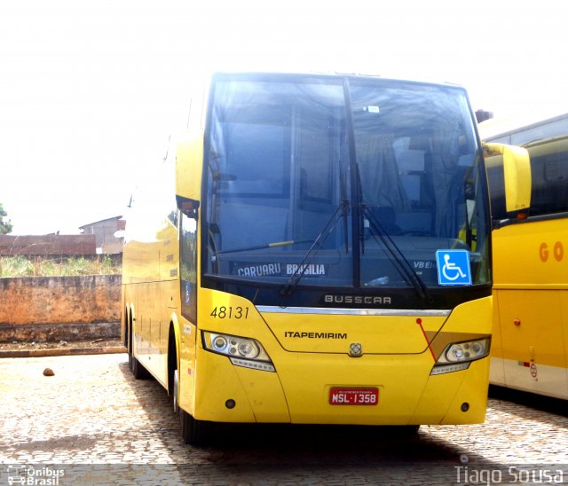 Viação Itapemirim 48131 na cidade de Barreiras, Bahia, Brasil, por Tiago Tiaguinho. Número da foto: #3907985.