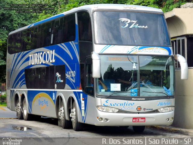 Turiscoll - Turismo Collet Ltda. 28000 na cidade de São Paulo, São Paulo, Brasil, por Rafael Santos. ID da foto: 3908335.