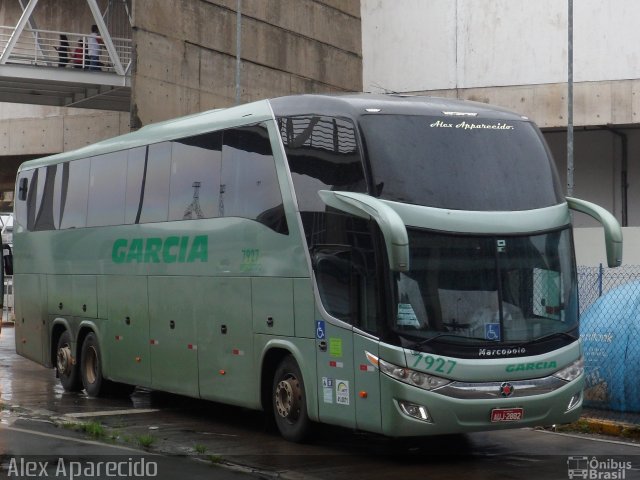 Viação Garcia 7927 na cidade de Campinas, São Paulo, Brasil, por Alex Aparecido. Número da foto: #3906106.