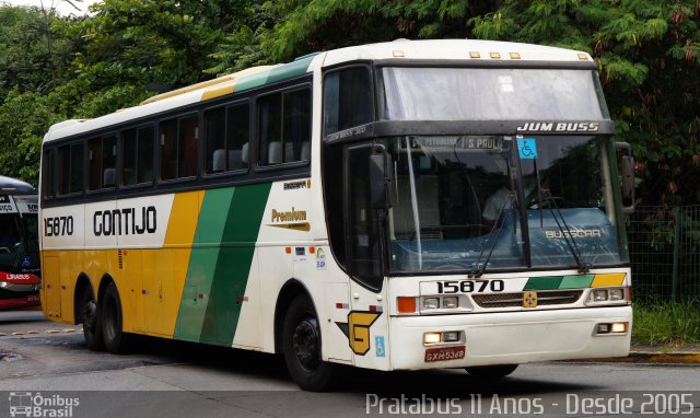 Empresa Gontijo de Transportes 15870 na cidade de São Paulo, São Paulo, Brasil, por Cristiano Soares da Silva. ID da foto: 3908614.