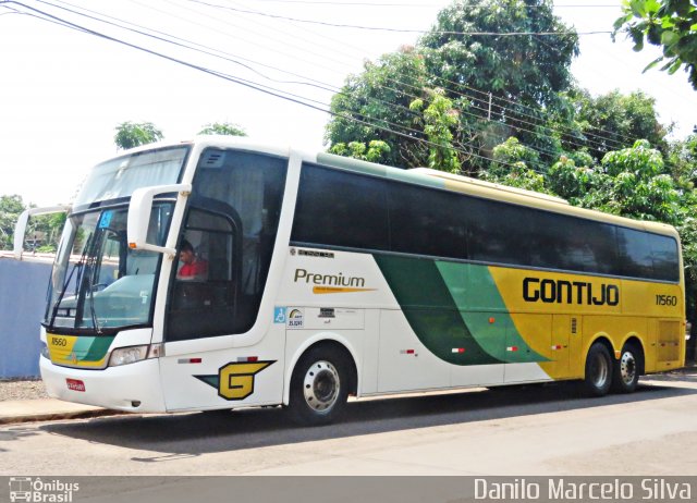 Empresa Gontijo de Transportes 11560 na cidade de Foz do Iguaçu, Paraná, Brasil, por Danilo Marcelo Silva. ID da foto: 3906178.