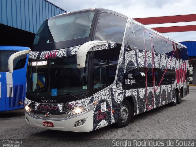 UTIL - União Transporte Interestadual de Luxo 11403 na cidade de Resende, Rio de Janeiro, Brasil, por Sergio Rodrigues de Souza. Número da foto: #3907726.
