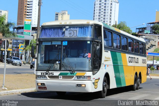 Empresa Gontijo de Transportes 11305 na cidade de Itabuna, Bahia, Brasil, por Daniel  Machado. ID da foto: 3908437.