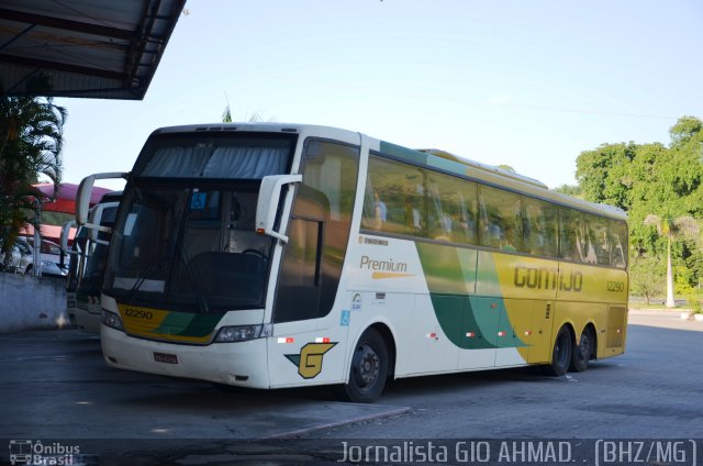 Empresa Gontijo de Transportes 12290 na cidade de Paraíba do Sul, Rio de Janeiro, Brasil, por Giovanini Mendes do Carmo. Número da foto: #3906023.