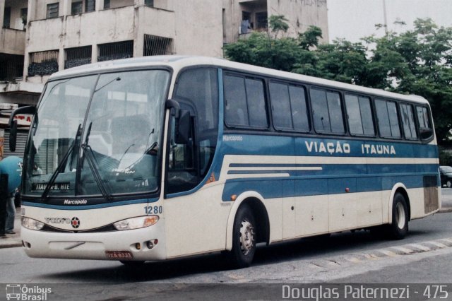 Viação Itaúna 1280 na cidade de Belo Horizonte, Minas Gerais, Brasil, por Douglas Paternezi. Número da foto: #4498822.