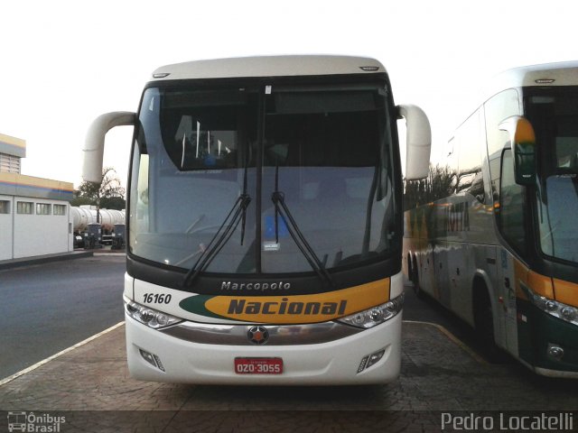 Viação Nacional 16160 na cidade de Ribeirão Preto, São Paulo, Brasil, por Pedro Locatelli. Número da foto: #4498554.