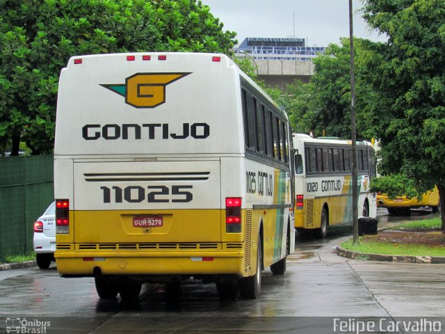 Empresa Gontijo de Transportes 11025 na cidade de São Paulo, São Paulo, Brasil, por Felipe Carvalho. ID da foto: 4500146.