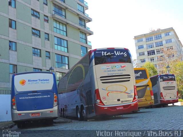 Nova Ita-Wag Transportes 700 na cidade de Petrópolis, Rio de Janeiro, Brasil, por Victor Henrique. ID da foto: 4499725.