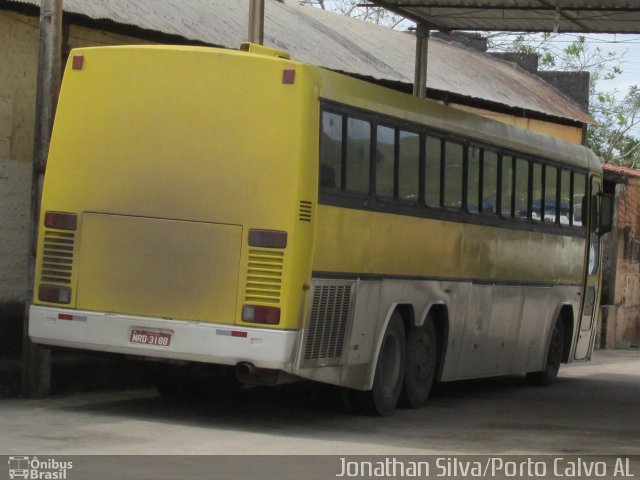 Ônibus Particulares 3188 na cidade de Porto Calvo, Alagoas, Brasil, por Jonathan Silva. ID da foto: 4498408.