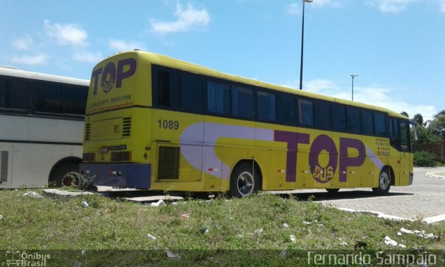 Top Bus Brasil Turismo 9384 na cidade de Brejinho, Rio Grande do Norte, Brasil, por Fernando Sampaio . Número da foto: #4498409.