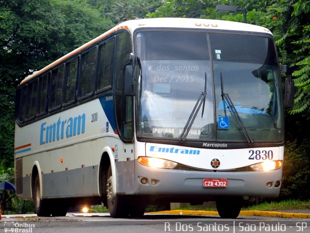 Emtram 2830 na cidade de São Paulo, São Paulo, Brasil, por Rafael Santos. Número da foto: #4500420.