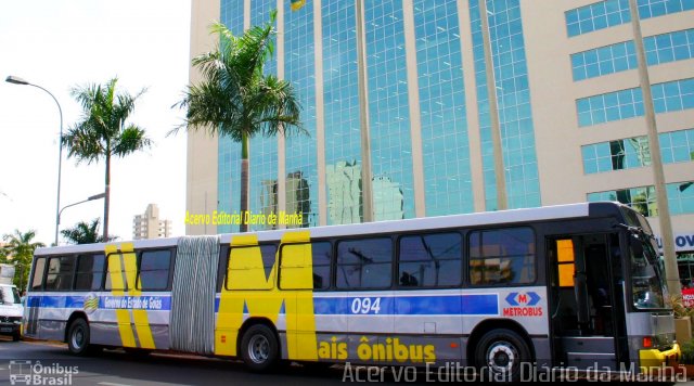 Metrobus 094 na cidade de Goiânia, Goiás, Brasil, por Carlos Júnior. ID da foto: 4500054.