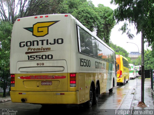 Empresa Gontijo de Transportes 15500 na cidade de São Paulo, São Paulo, Brasil, por Felipe Carvalho. ID da foto: 4500200.