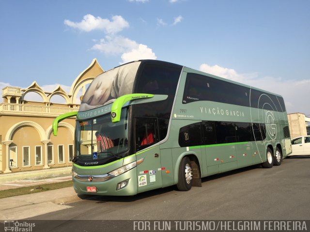 Viação Garcia 7997 na cidade de Poços de Caldas, Minas Gerais, Brasil, por Helgrim Ferreira. Número da foto: #4519918.