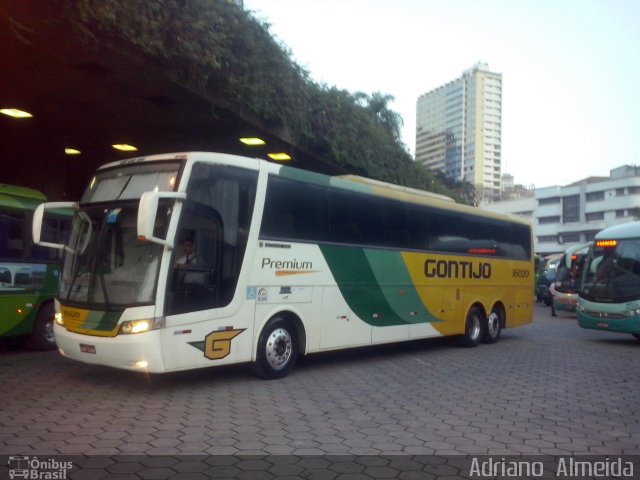 Empresa Gontijo de Transportes 16020 na cidade de Belo Horizonte, Minas Gerais, Brasil, por Adriano  Almeida. Número da foto: #4522722.