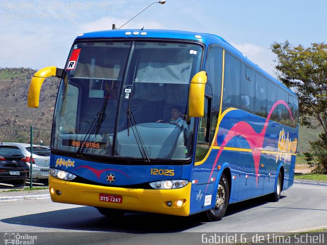 Rápido Expresso Fênix Viação 12025 na cidade de Jundiaí, São Paulo, Brasil, por Gabriel Giacomin de Lima. Número da foto: #4522435.
